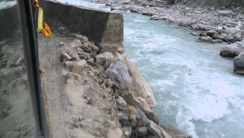 Экстремальная непальская дорога 