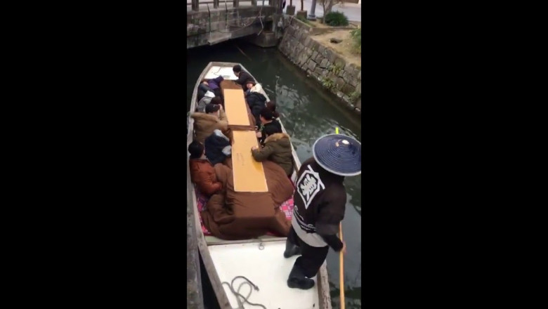 Своеобразие японских гондольеров 