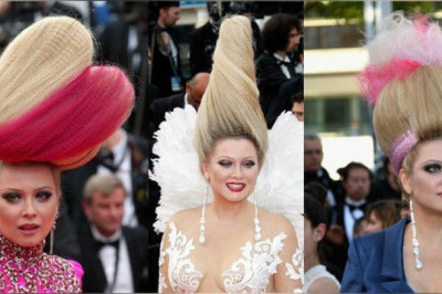 Экспериментальная причёска 