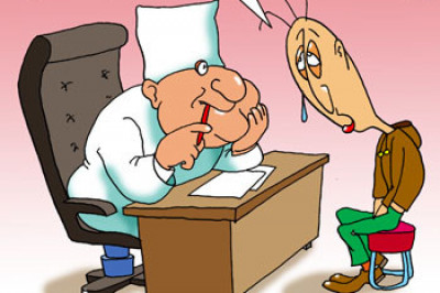 В очереди к психиатру