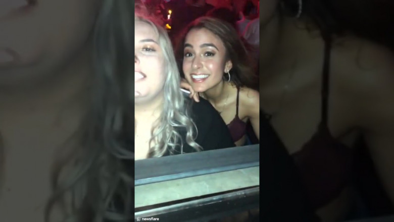 Когда заметно перебрала 