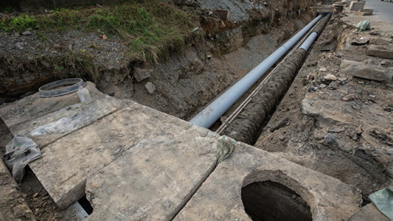 На пенсионерку обрушился поток воды  
