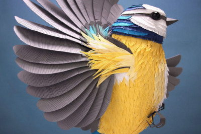 Удивительно красивые фигурки из бумаги 