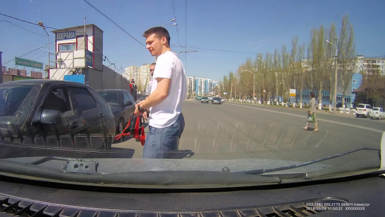 Пешеход - раззява 