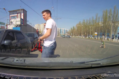 Пешеход - раззява 