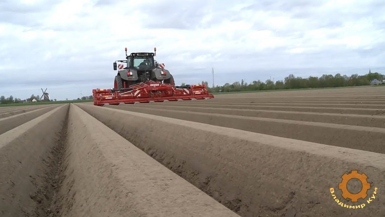 Вот как выращивают картошку в Германии 