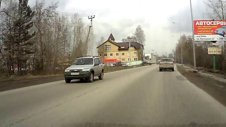 Автонарушитель сдаваться не хотел 