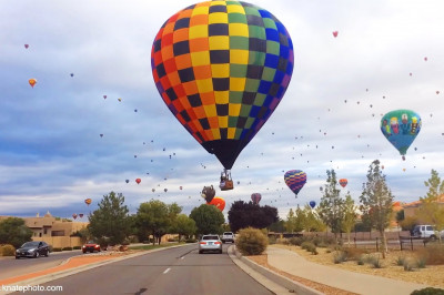 Воздушные шары фестиваля Albuquerque International Balloon Fiesta