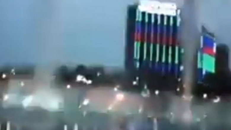 Падение метеорита в Китае 