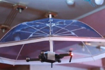 Летающий зонтик 