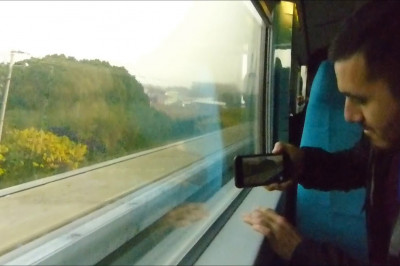 Разъезд скоростных поездов