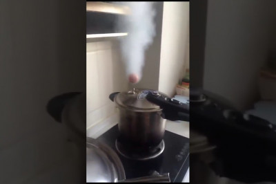 Варим яйца над паром !