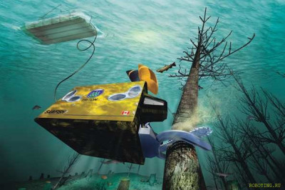 Механическая рыба-пила 