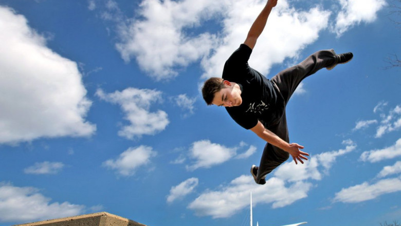 Паркур - увлечение смелых 