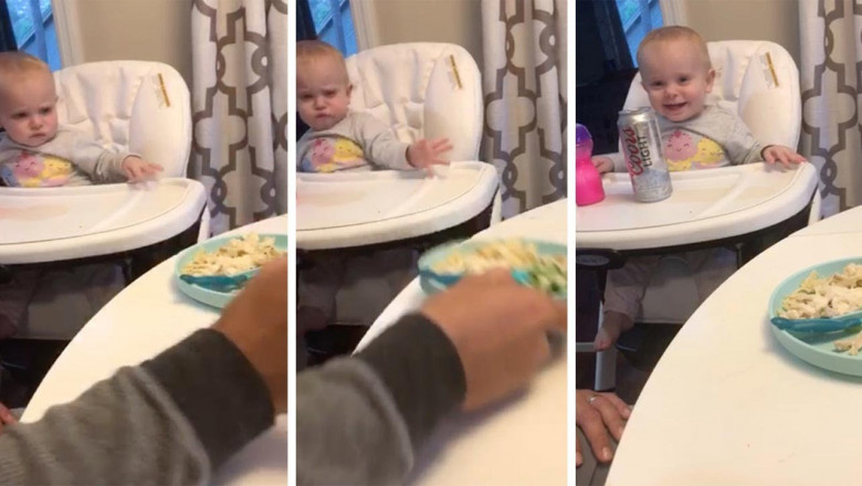 Девочка удивила родителей своими гастрономическими  пристрастиями 