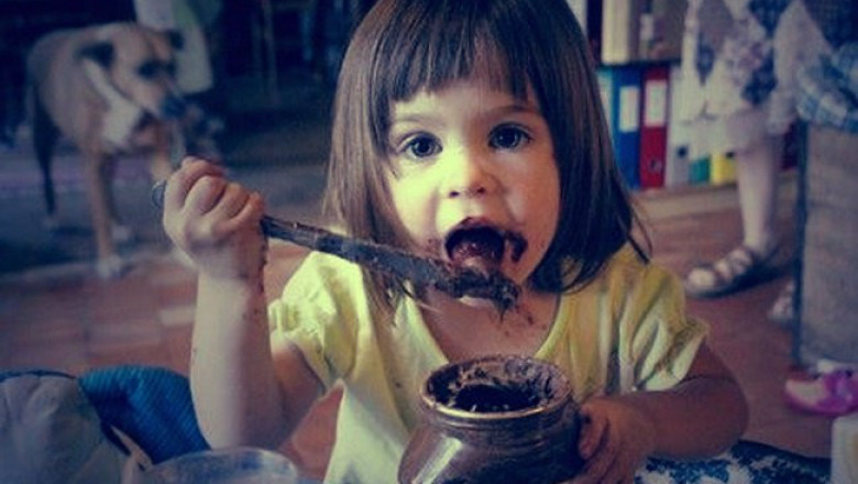 Малышка и "Нутелла"