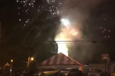 Фейерверк стоимостью  в 4 тысяч долларов