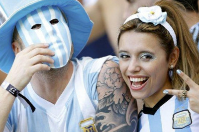 Незадачливые футбольные болельщики из Аргентины