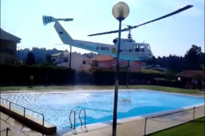 Забор воды в бассейне 