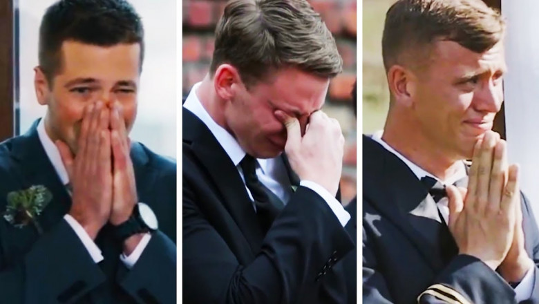 Свадебные эмоции мужчин 