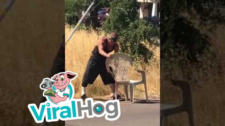 Борьба с пластиковым креслом 