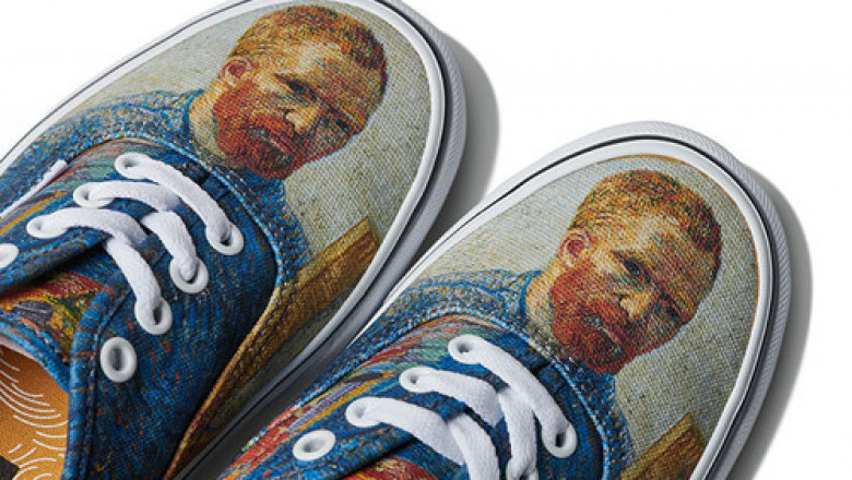 Картины Ван - Гога на продукции компании Vans