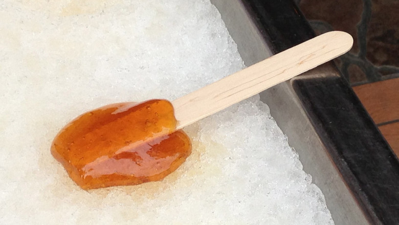 Лёд с сиропом 