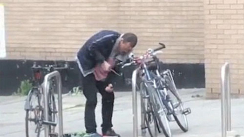 Кража на глазах у прохожих 