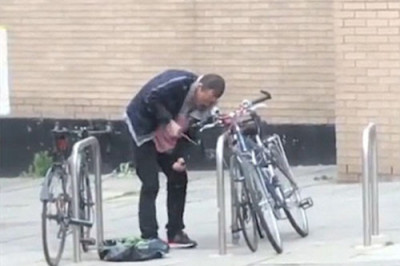 Кража на глазах у прохожих 