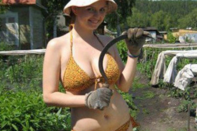 Женщины в колхозах - большая сила